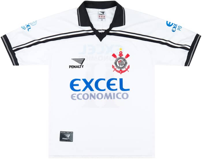 1998 Corinthians Home Shirt #11 - 9/10 - (L)