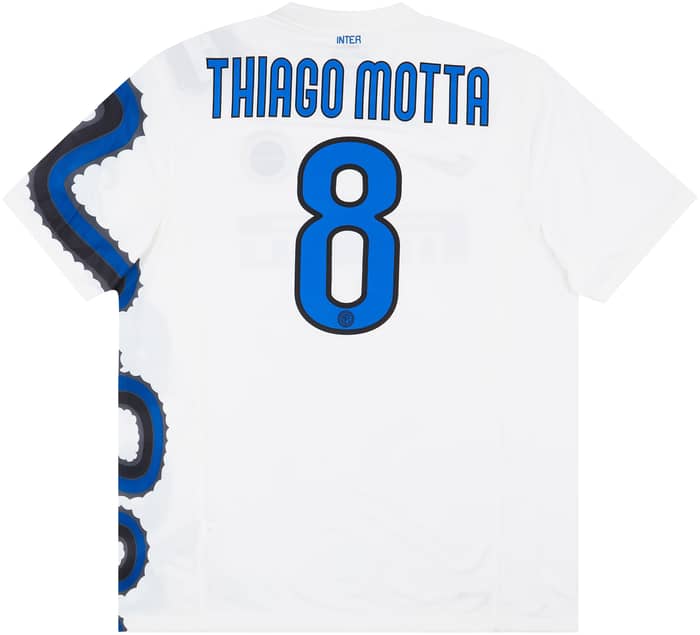 2010-11 Inter Milan Away Shirt Thiago Motta #8 (XL)