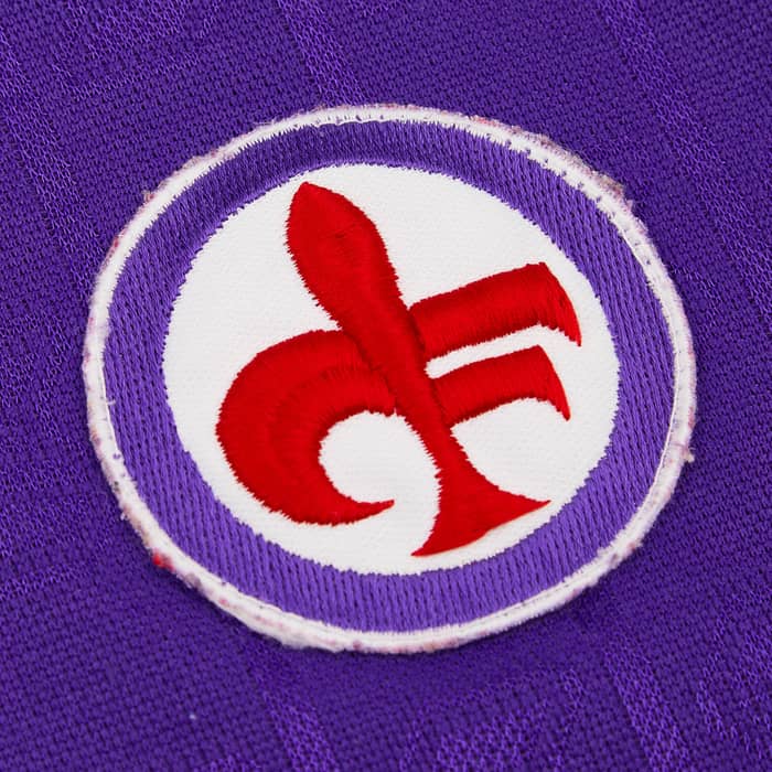 1987-89 Fiorentina Home L/S Shirt - 8/10 - (S)