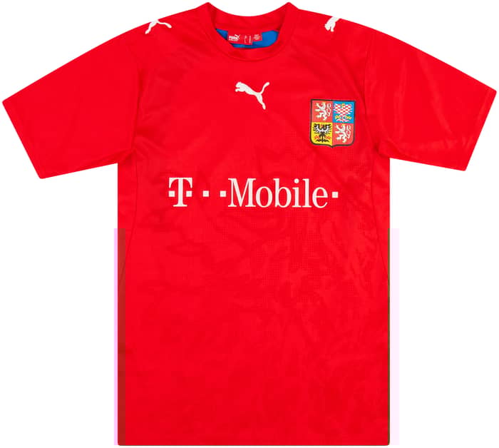 2006-08 Czech Republic Basic Home Shirt - 6/10 - (XS)