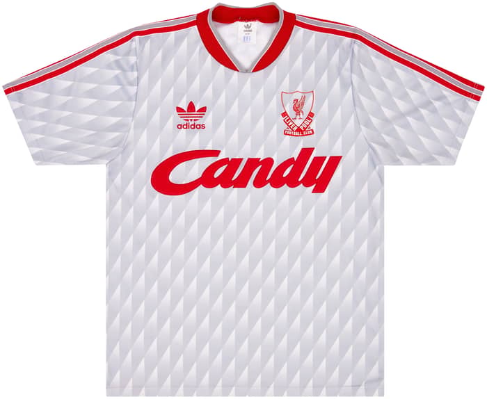 1989-91 Liverpool Away Shirt - 6/10 - (S)