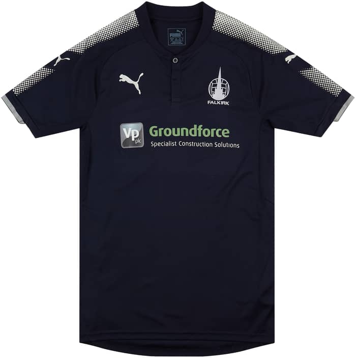 2017-18 Falkirk Youth Match Issue Home Shirt #7 - 9/10 - (S)