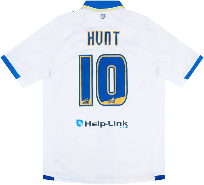 2013-14 Leeds United Home Shirt Hunt #10 - 7/10 - (XL)