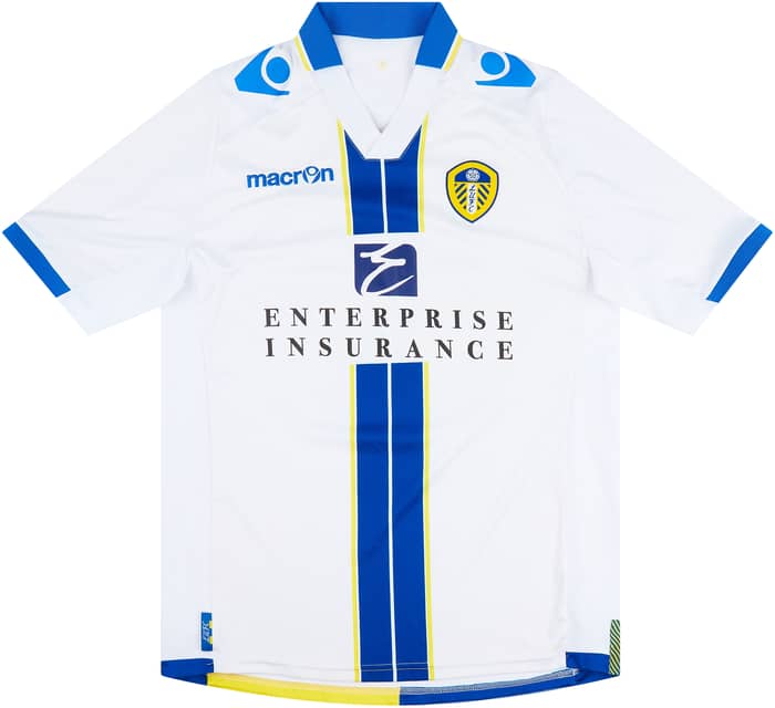 2013-14 Leeds United Home Shirt Hunt #10 - 7/10 - (XL)