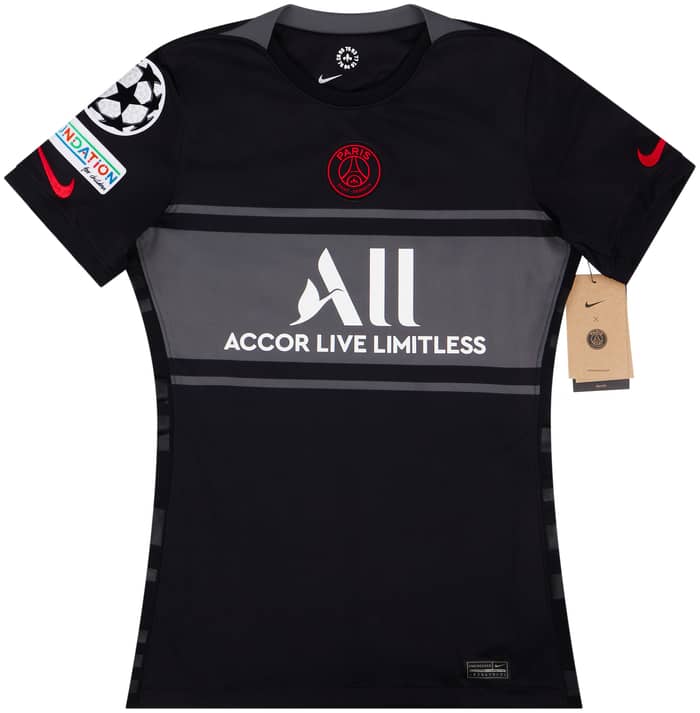 2021-22 Paris Saint-Germain Third Shirt Messi #30 (Women's XS)