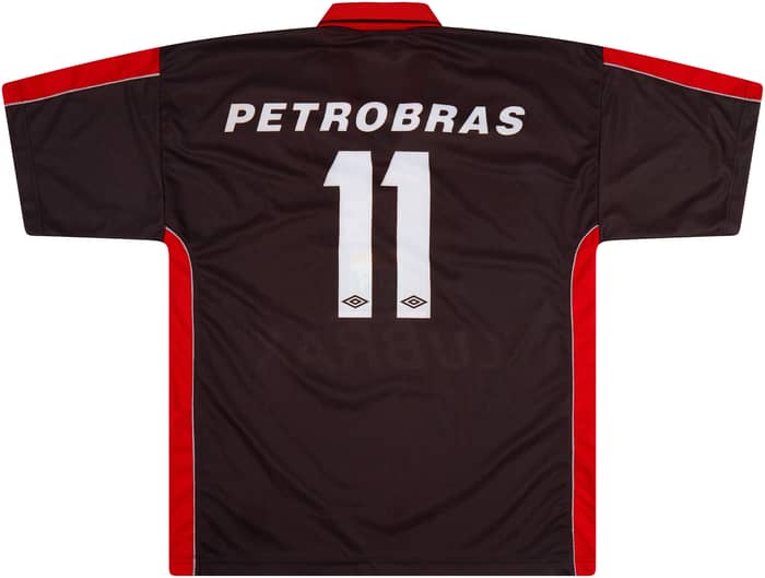 1999 Flamengo Third Shirt #11 (Romario) - 9/10 - (XL) 