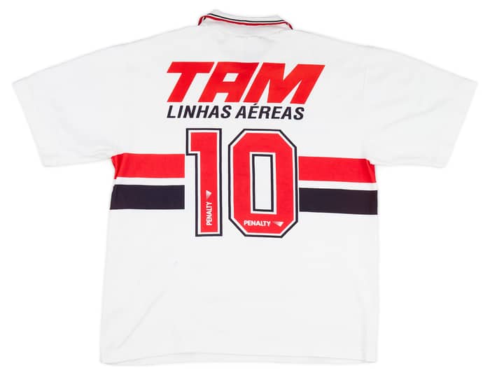 1992 Sao Paulo Home Shirt #10 (Rai) - 7/10 - (L)