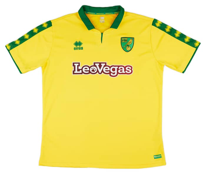 2017-18 Norwich Home Shirt - 8/10 - (3XL)