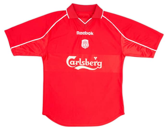 2000-02 Liverpool Home Shirt Fowler #9 - Excellent 9/10 - (L)
