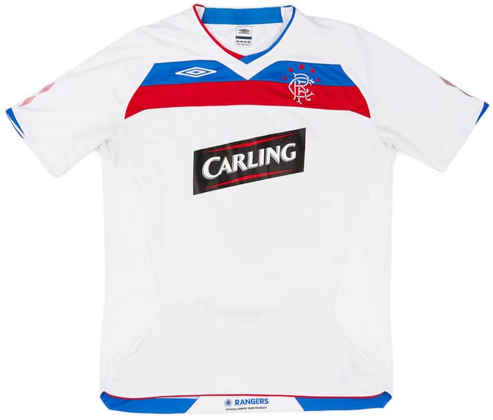 2008-09 Rangers Away Shirt Edu #2 - 5/10 - (L)