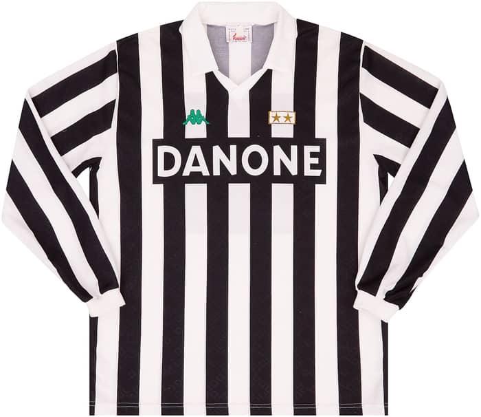 1992-94 Juventus Home L/S Shirt #10 - 6/10 - (XL)