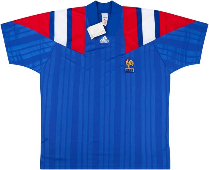 1992-94 France Home Shirt *New w/Defects* XXL