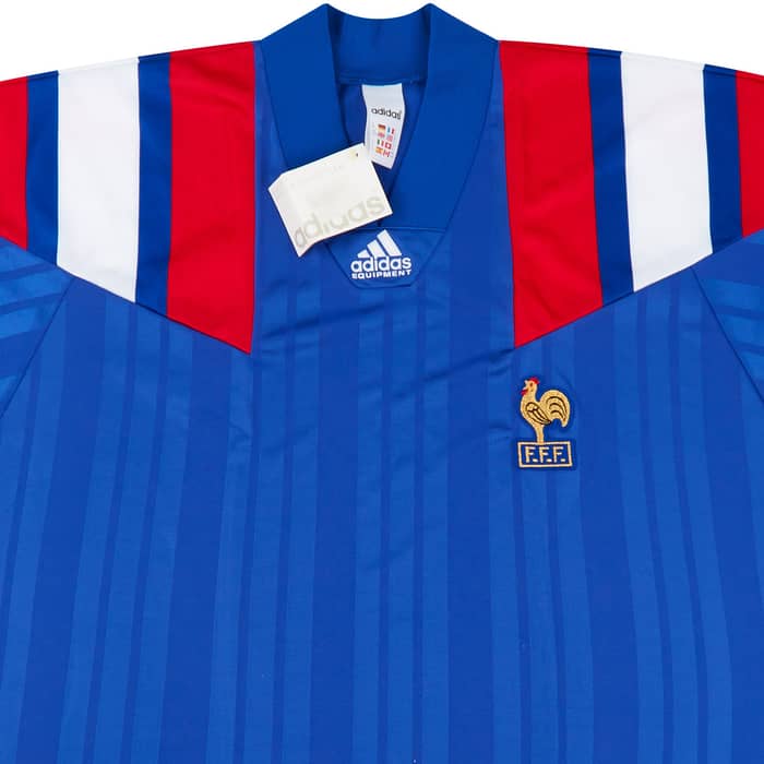 1992-94 France Home Shirt *New w/Defects* XXL