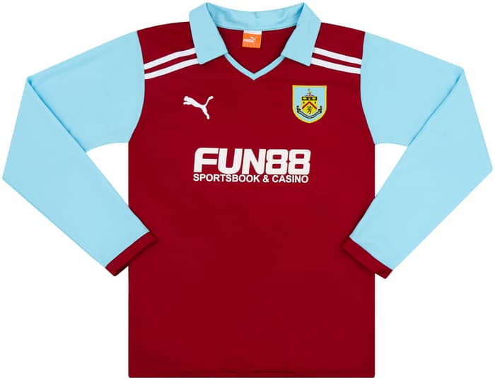 2011-12 Burnley Home L/S Shirt - 6/10 - (M)