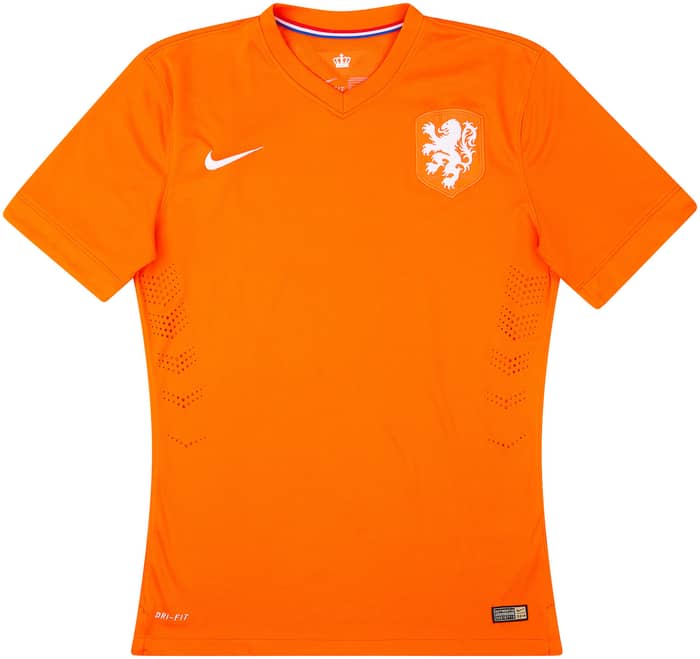 2014-15 Netherlands Player Issue Home Shirt - 8/10 - (XL)