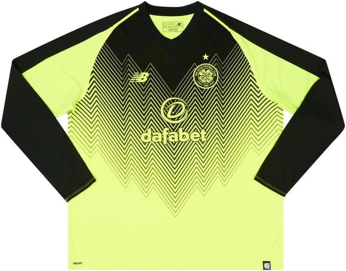 2018-19 Celtic Third L/S Shirt - 8/10 - (XXL)