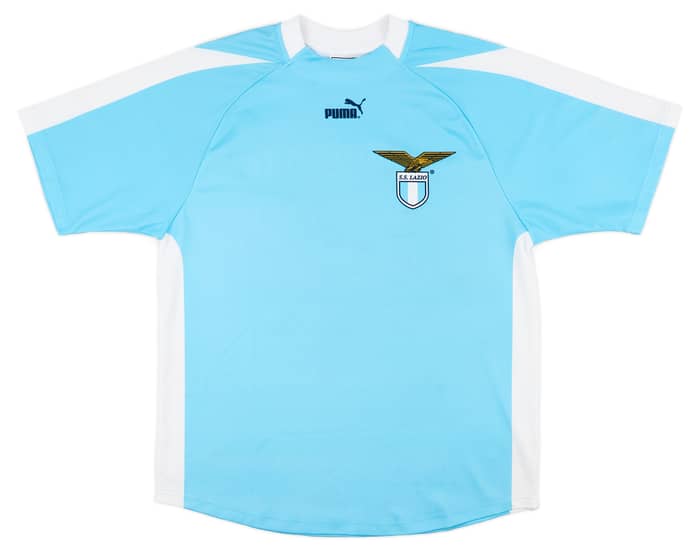 2003-04 Lazio 'Signed' Basic Home Shirt - 8/10 - (L)