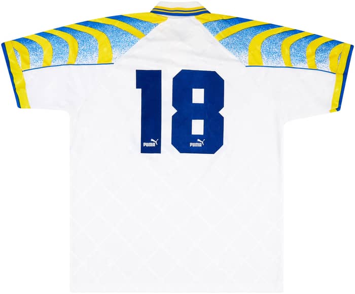 1995-96 Parma Match Worn Home Shirt #18 (Ferrante) v Anderlecht