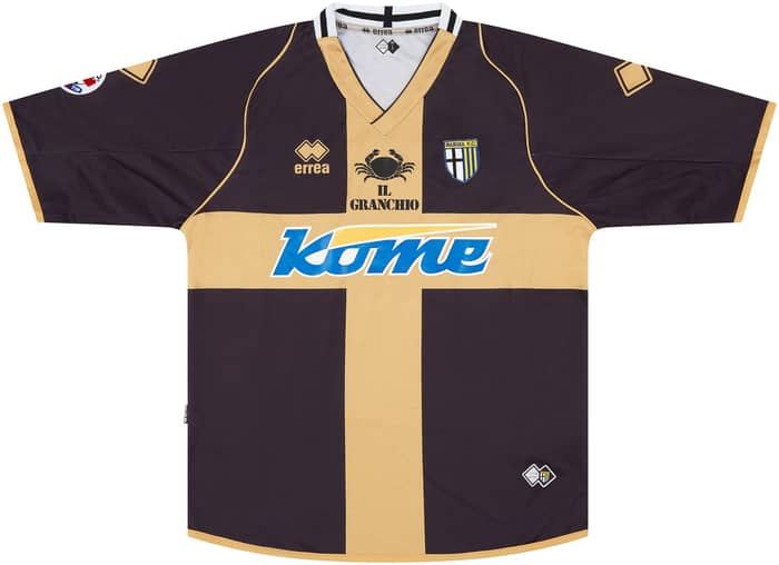 2007-08 Parma Match Issue Third Shirt Tombesi #16