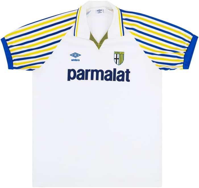 1990-91 Parma Home Shirt - 8/10 - (L)