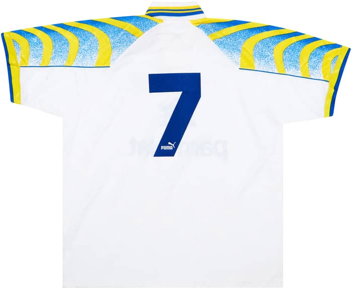 1995-96 Parma Match Worn Home Shirt #18 (Ferrante) v Anderlecht
