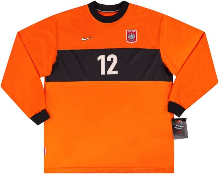 1998-99 Poland GK Match Issue Shirt #12 XXL