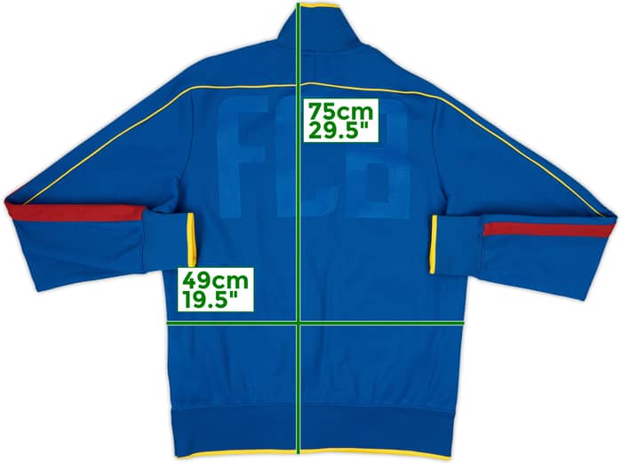 2011-12 Barcelona Nike Track Jacket - 8/10 - (M)