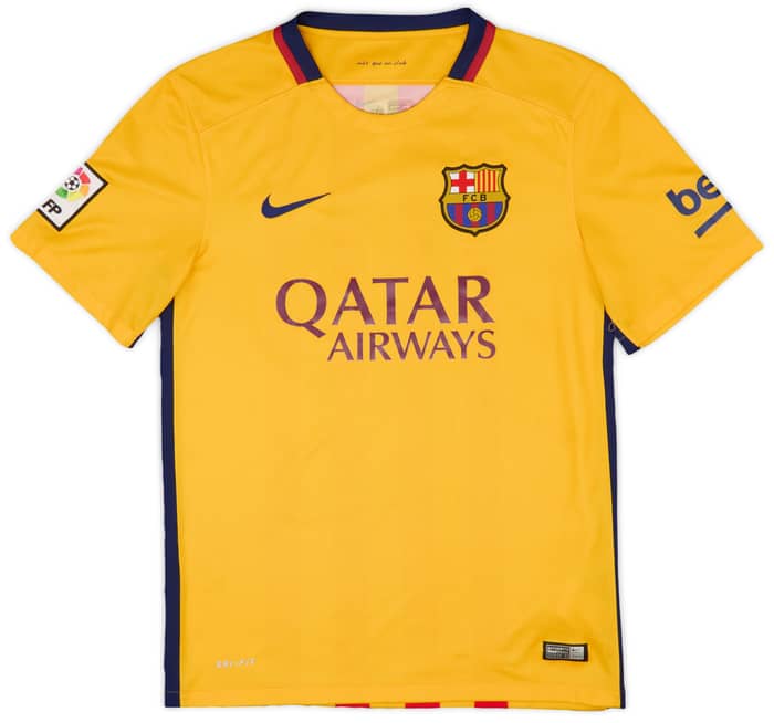 2015-16 Barcelona Away Shirt Messi #10 - 8/10 - (S)