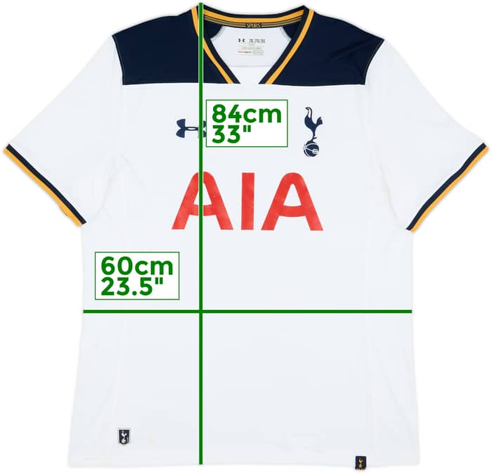 2016-17 Tottenham Home Shirt Kane #10 - 7/10 - (XXL)