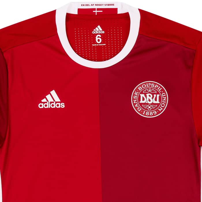 2015-16 Denmark Player Issue Home Shirt - 8/10 - (M)