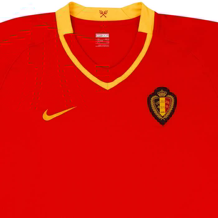 2008-09 Belgium Player Issue Home Shirt - 8/10 - (XXL)