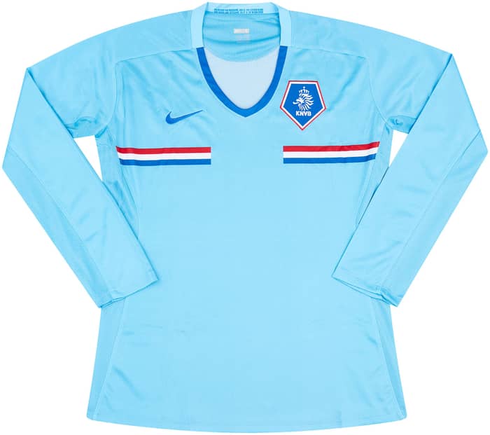 2008-09 Netherlands Player Issue Away L/S Shirt Women's (L)