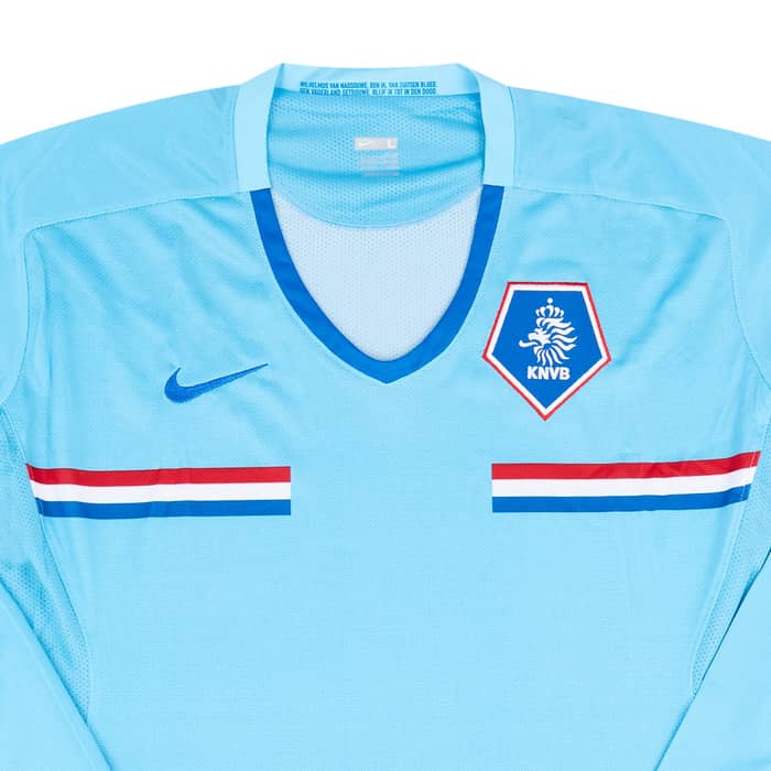 2008-09 Netherlands Player Issue Away L/S Shirt Women's (L)