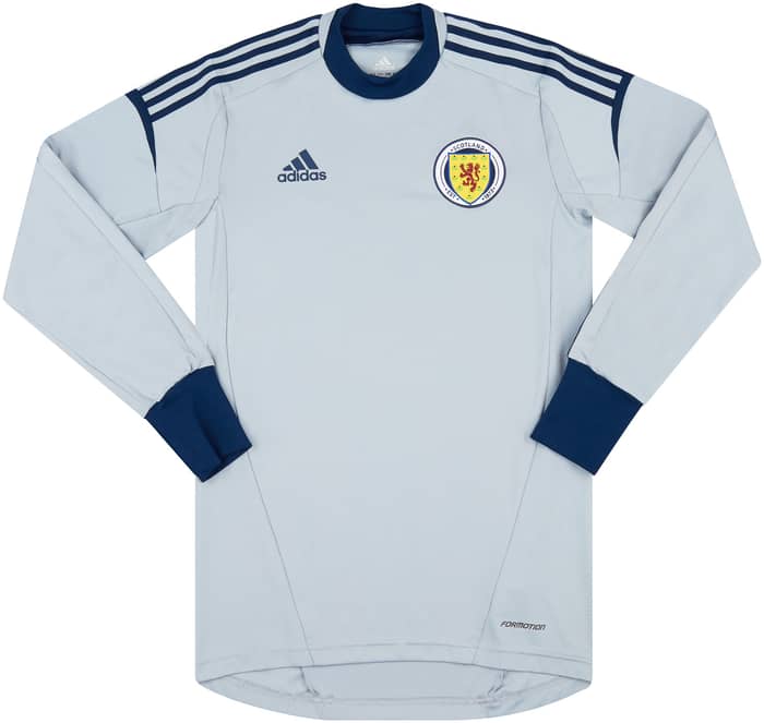 2011-13 Scotland Player Issue GK Shirt - 8/10 - (S)