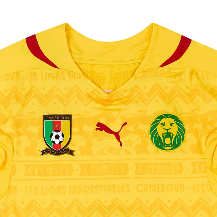 2014-14 Cameroon Player Issue Away Shirt - 8/10 - (L)