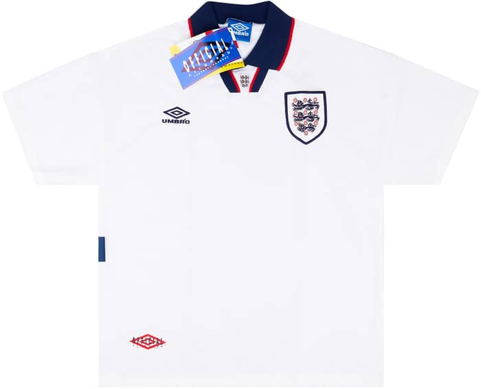 1993-95 England Home Shirt