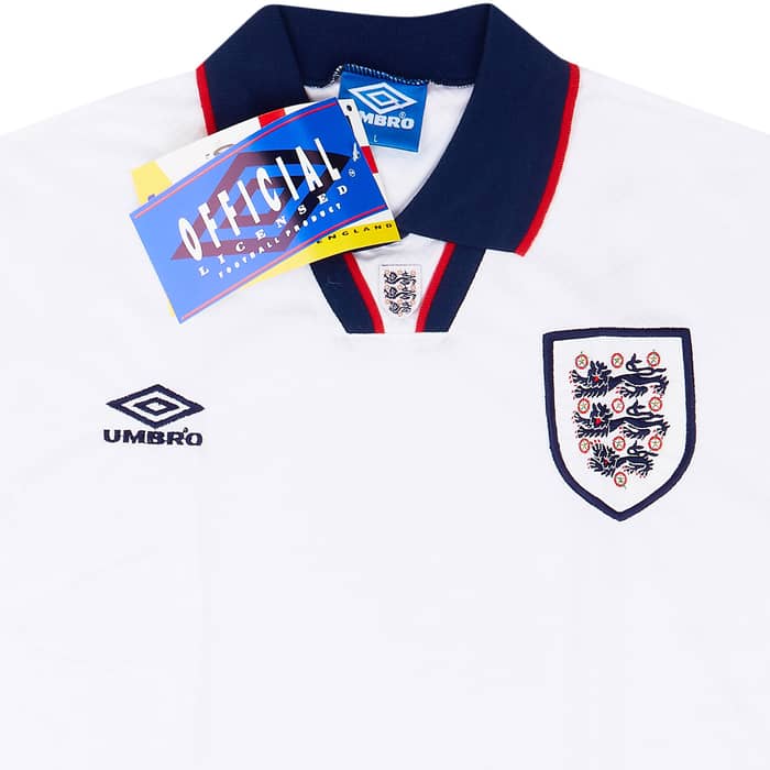 1993-95 England Home Shirt