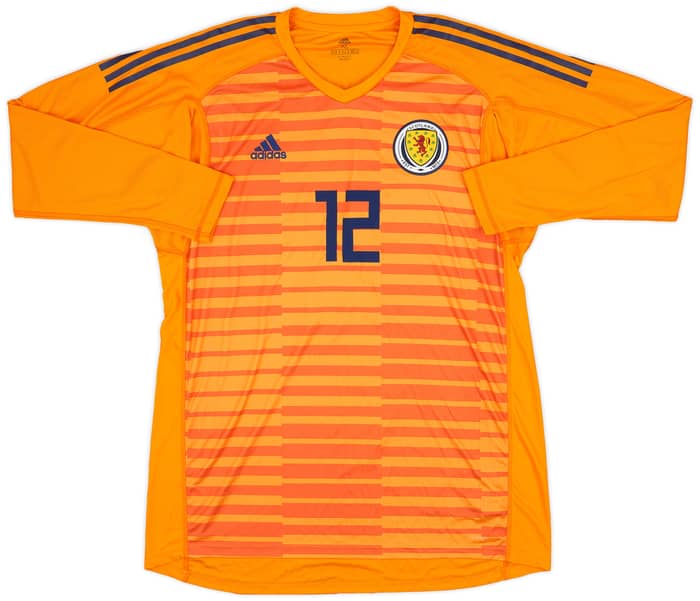2018-19 Scotland GK Shirt #12 - 10/10 - (XL)