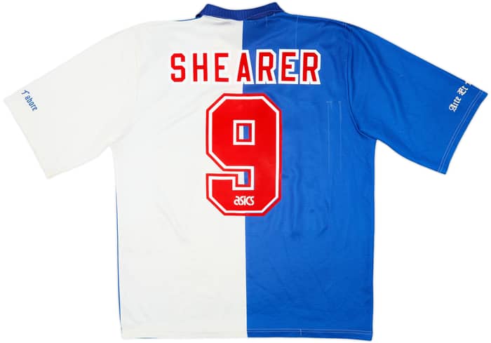 1994-95 Blackburn Home Shirt Shearer #9 - 7/10 - (XL)