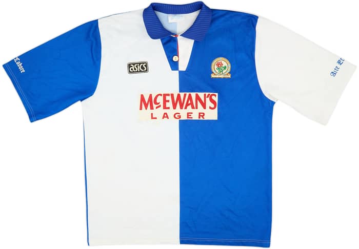 1994-95 Blackburn Home Shirt Shearer #9 - 7/10 - (XL)