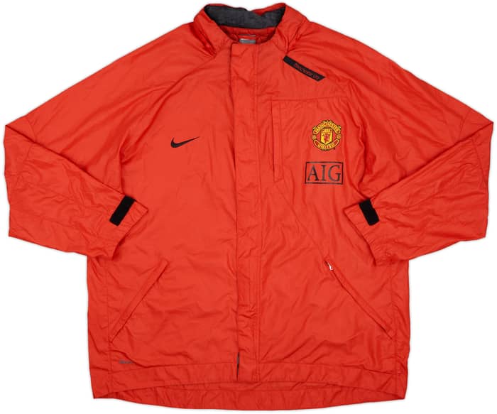 2007-08 Manchester United Nike Rain Jacket - 4/10 - (XL)