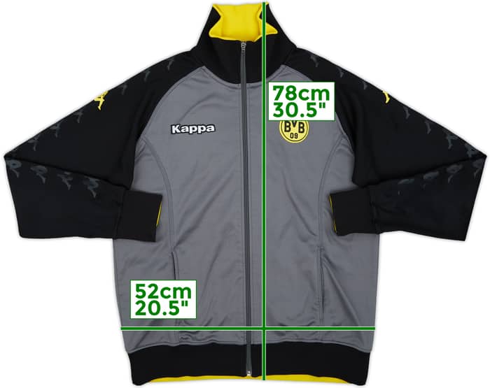 2009-10 Borussia Dortmund Kappa Track Jacket - 8/10 - (L)