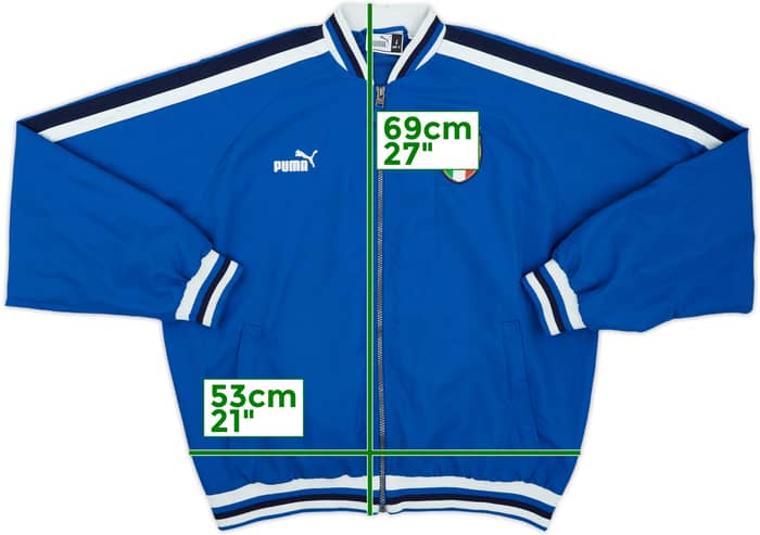 2003-04 Italy Puma Track Jacket - 8/10 - (L)