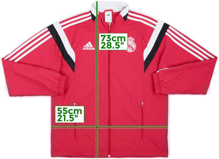 2014-15 Real Madrid adidas Track Jacket - 8/10 - (M)
