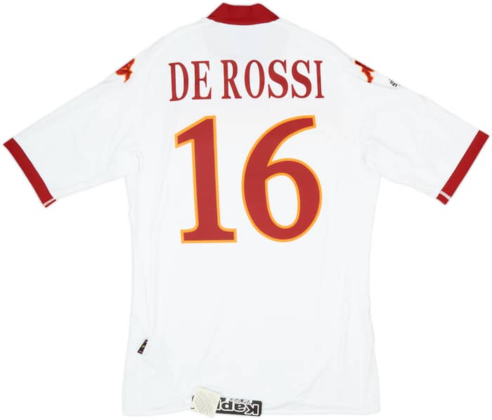 2009-10 Roma Away Shirt De Rossi #16 (L)