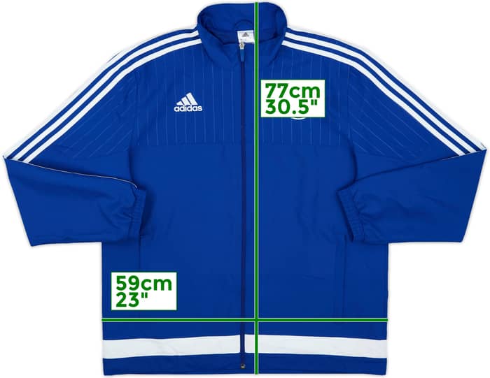 2015-16 Chelsea adidas Track Jacket - 5/10 - (L)