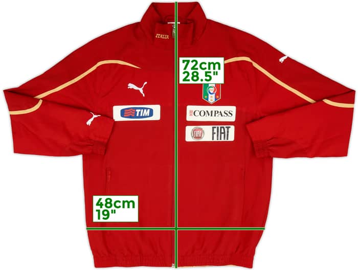 2010-11 Italy Puma Track Jacket - 9/10 - (M)