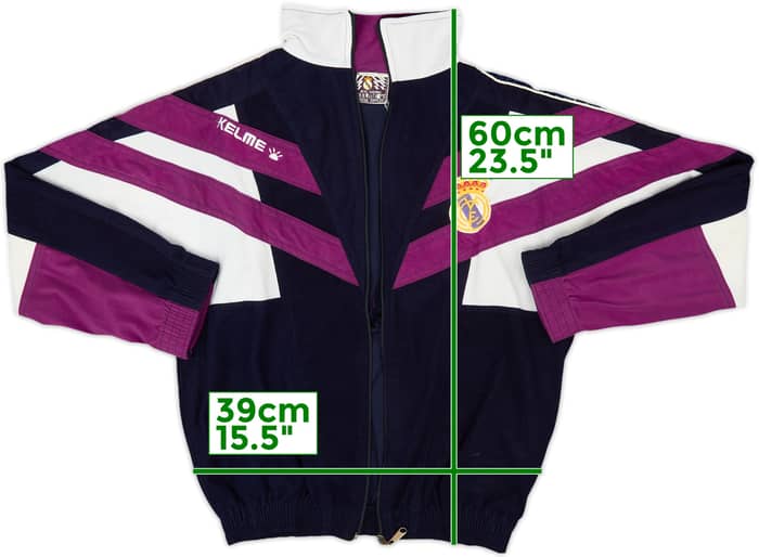 1996-97 Real Madrid Kelme Track Jacket - 4/10 - (S)