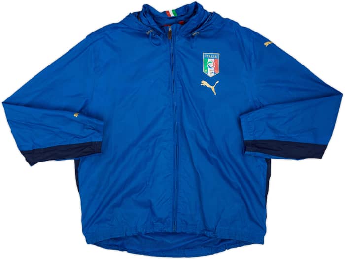 2006-07 Italy Puma Hooded Rain Coat - 5/10 - (XL)