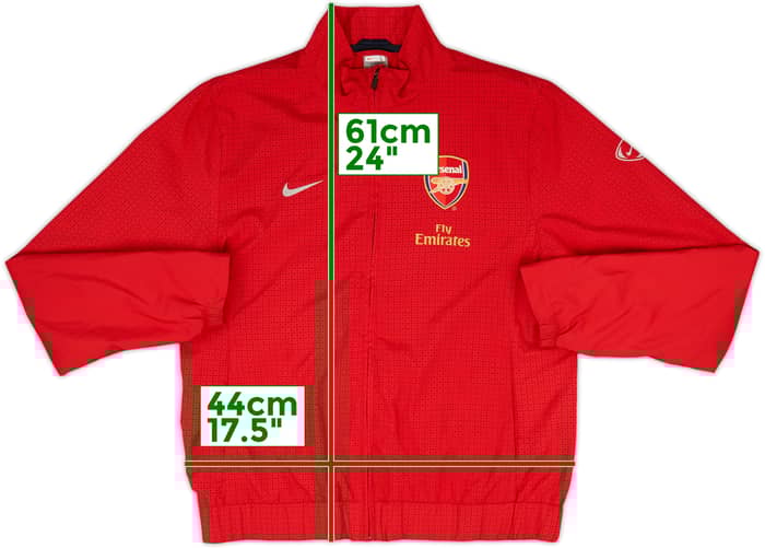 2009-10 Arsenal Nike Track Jacket - 9/10 - (L)